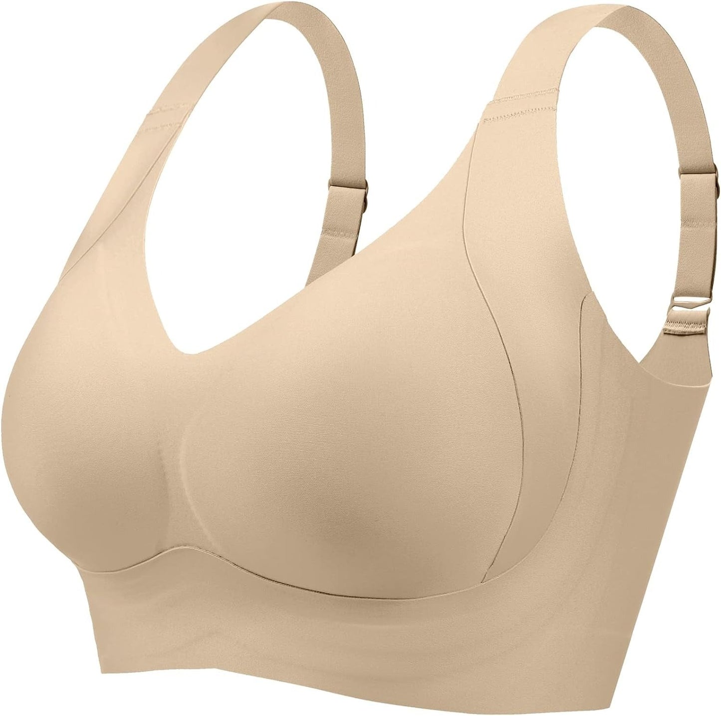 Daily Comfort Wireless Shaper Bra-Black