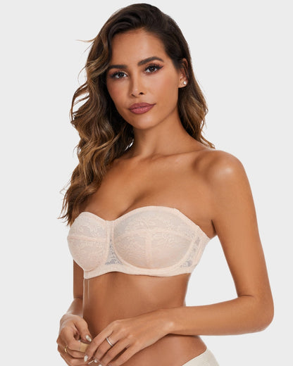 Plus Size Ultra Thin Strapless Bras