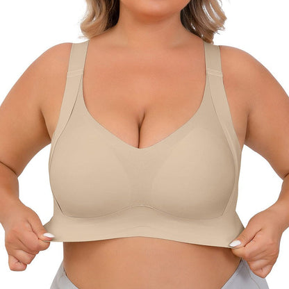 Daily Comfort Wireless Shaper Bra-Grey