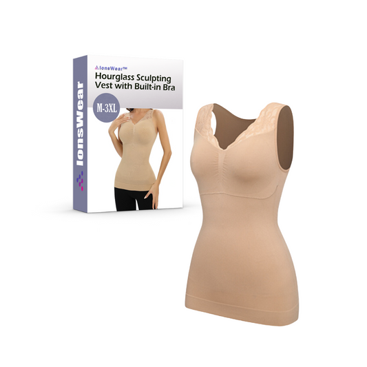 Hourglass Sculpting Vest with  Built-in Bra