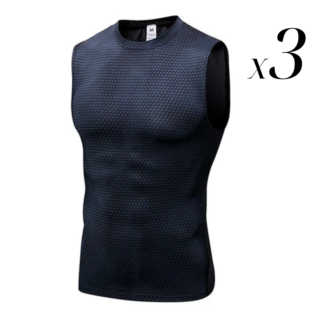 Pack 5 - FIBERFIT™ IONIC Energy Field Therapy Vest for Men