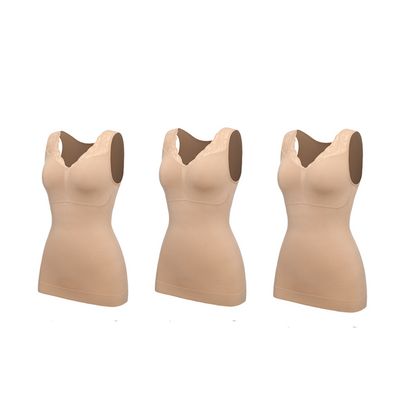 Hourglass Sculpting Vest with  Built-in Bra