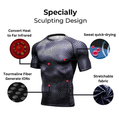 MaxMotion™ IONIC Energy Field Therapy Shirt for Men