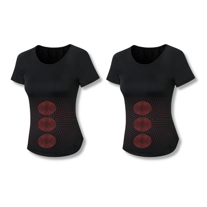 Hourglass Sculpting Self Heating Short Sleeve