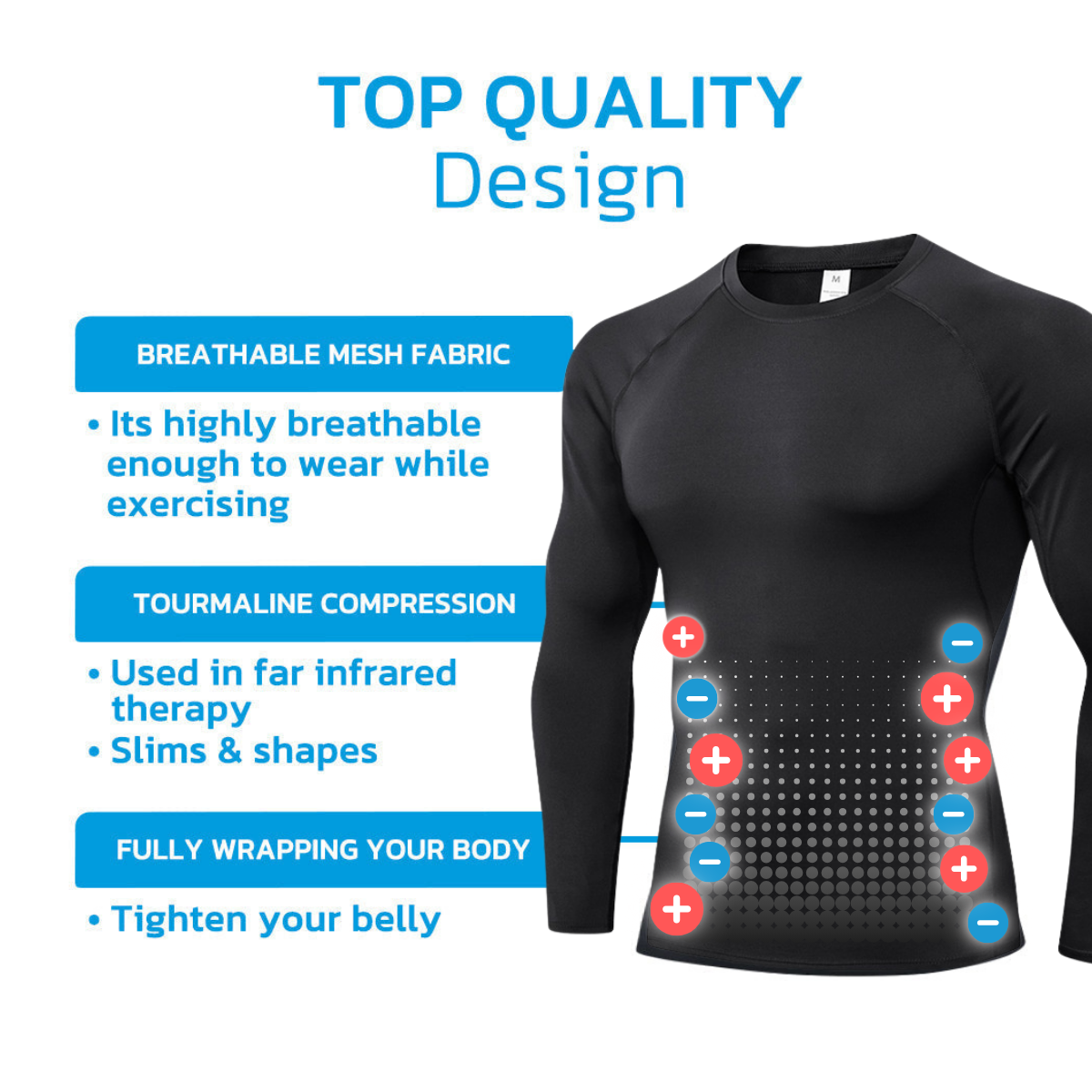 MaxMotion™ Compression Tourmaline Shirt