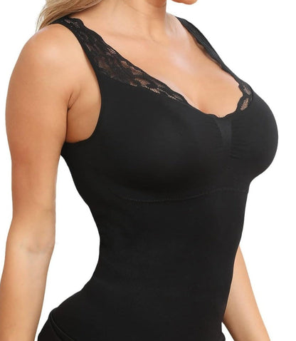 Hourglass Sculpting Vest with  Built-in Bra