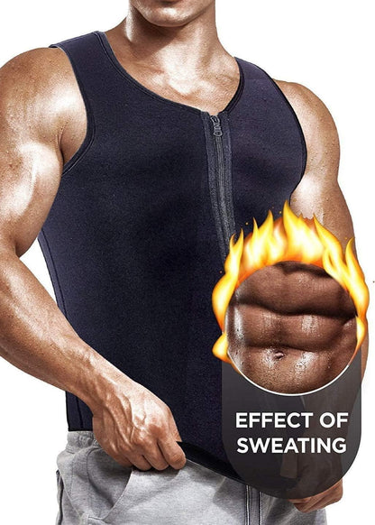 FitPro™ Gynecomastia & Fat Burning Compression Zipper Vest