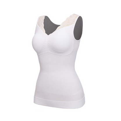 Hourglass Sculpting Vest with  Built-in Bra