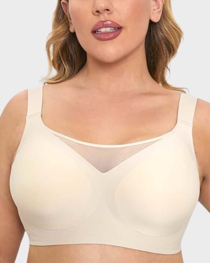 Mesh Front Contouring Bra