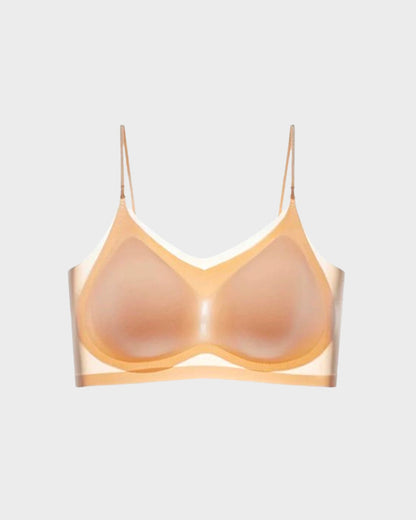 Ultra- Thin Plus Size Ice Silk Comfort Bra