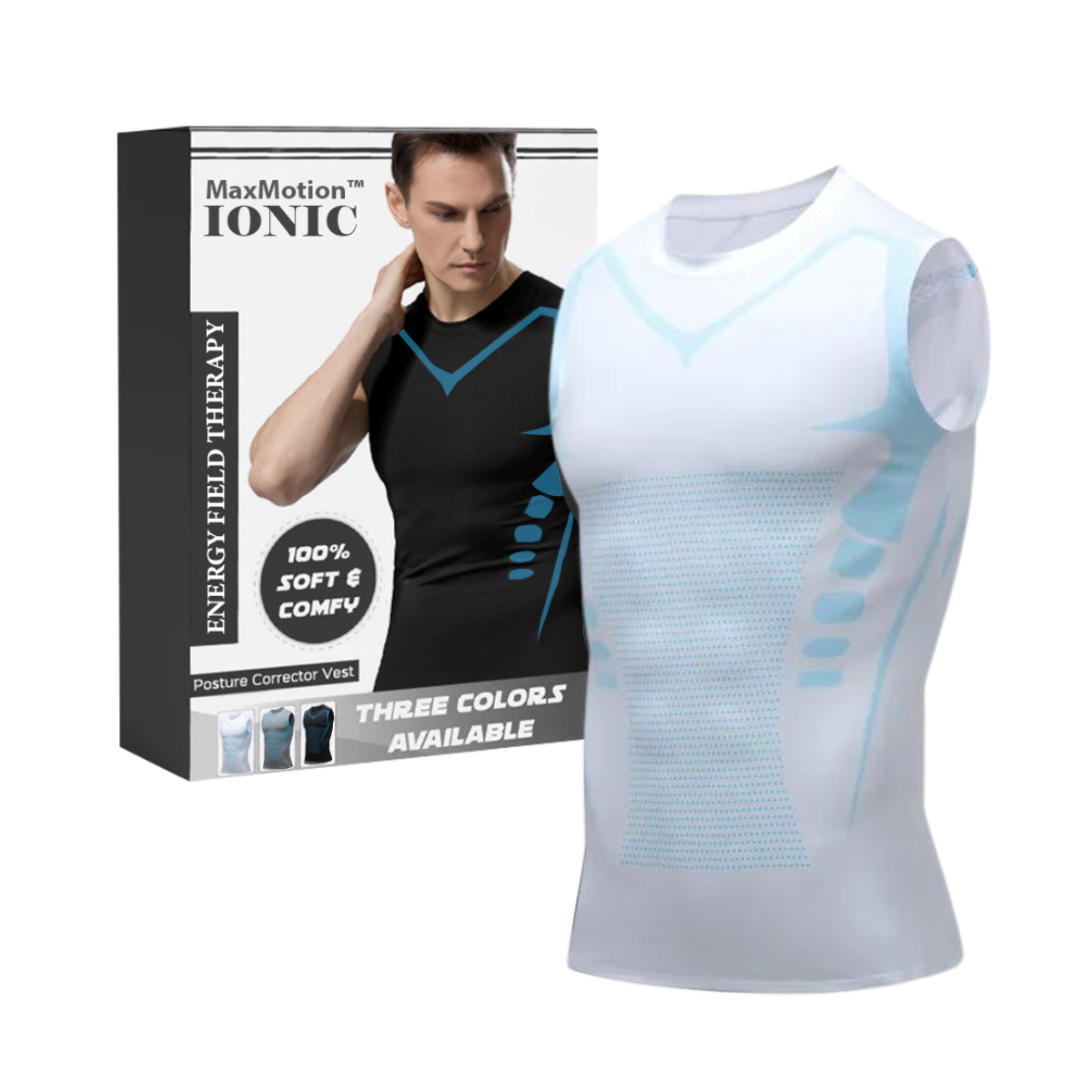 MaxMotion™ IONIC Energy Field Therapy Vest