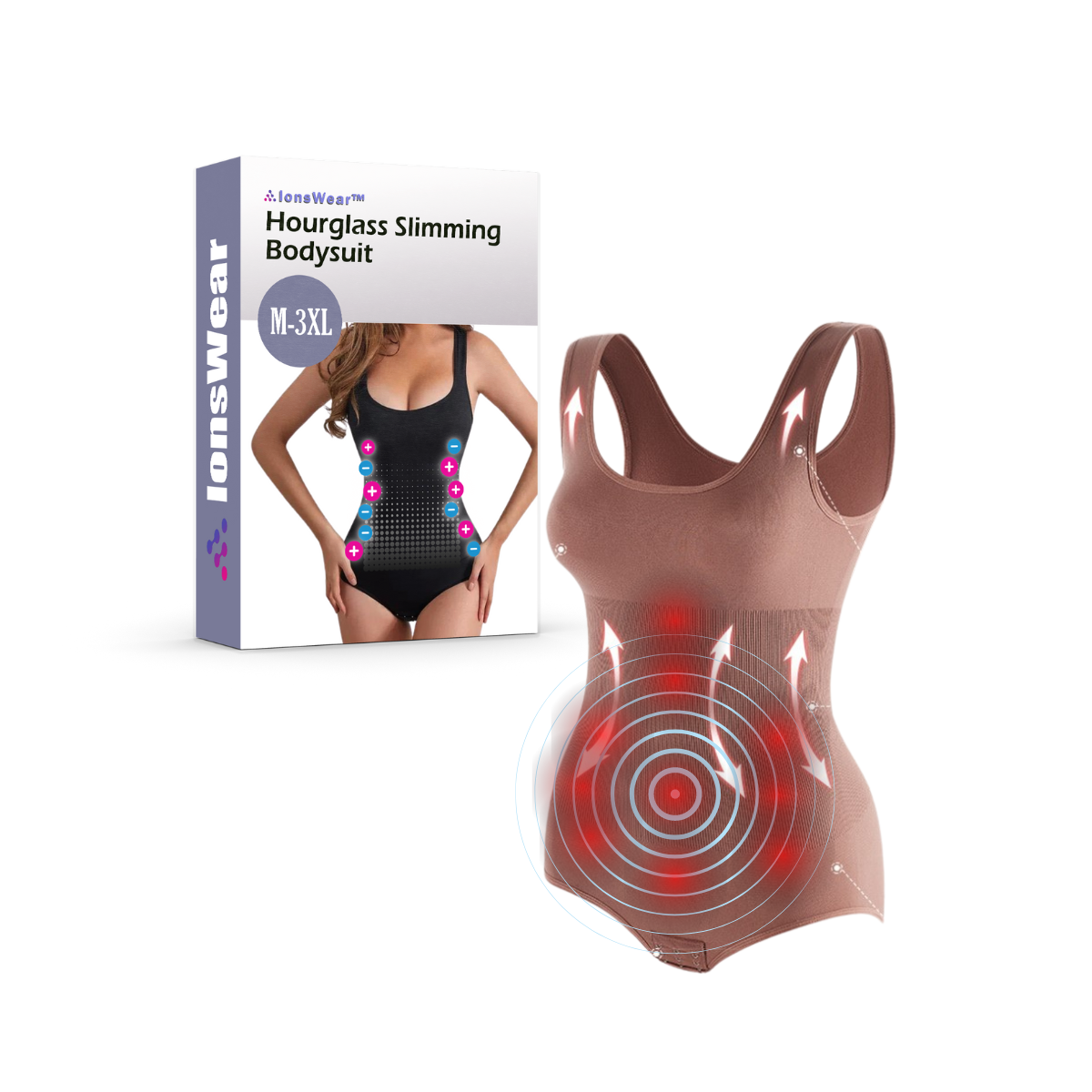 IonsWear™ Hourglass Slimming Bodysuit