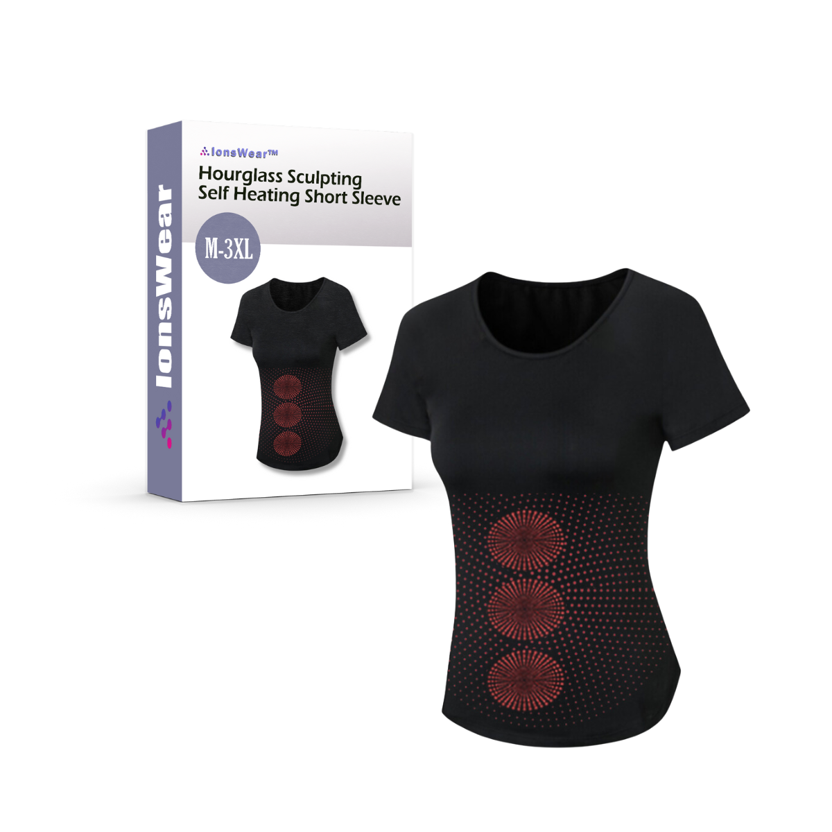 Hourglass Sculpting Self Heating Short Sleeve