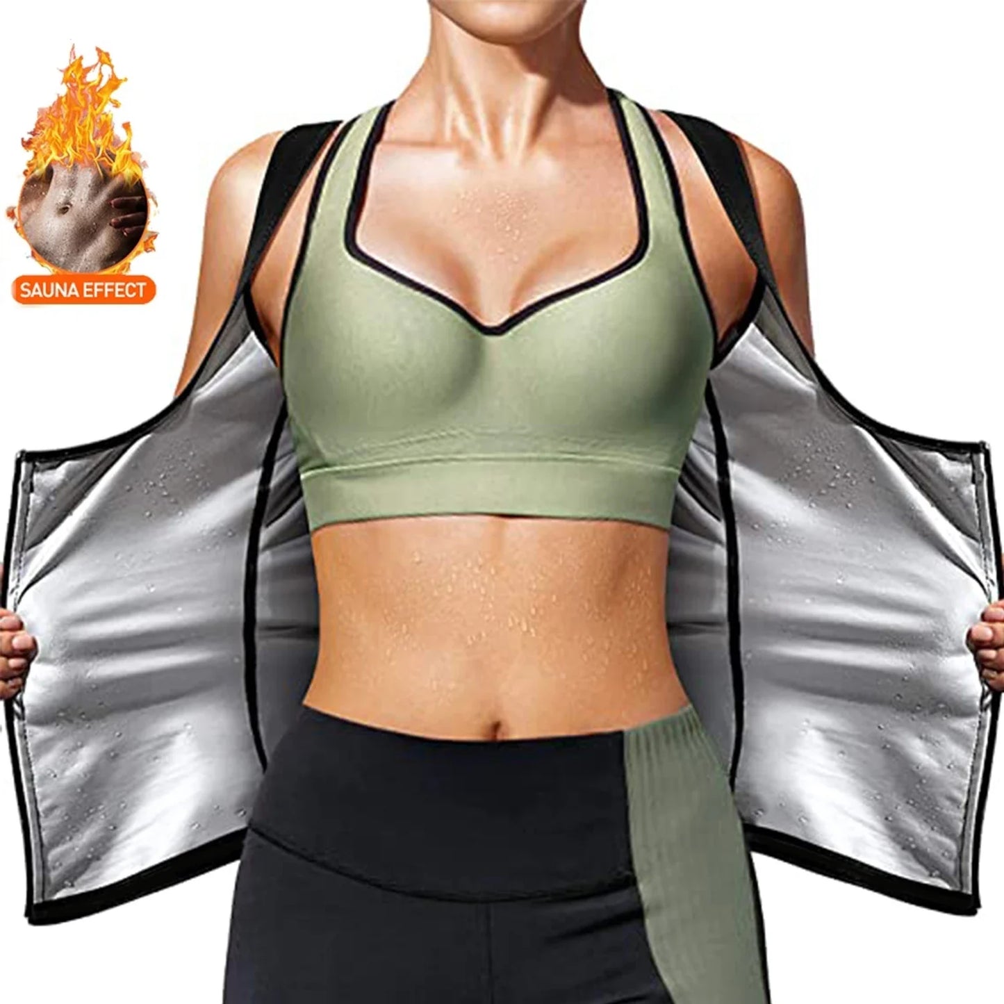 HeatCore™ Sauna Slimming Vest Waist Trainer