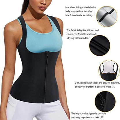 HeatCore™ Sauna Slimming Vest Waist Trainer