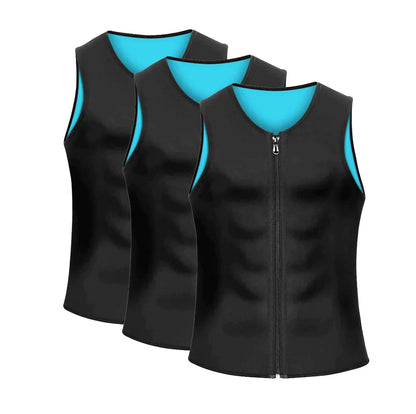 FitPro™ Gynecomastia & Fat Burning Compression Zipper Vest