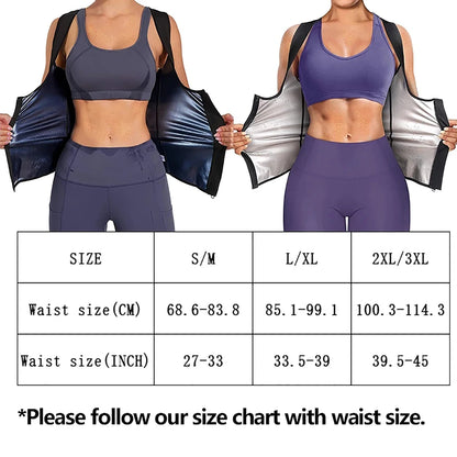 HeatCore™ Sauna Slimming Vest Waist Trainer