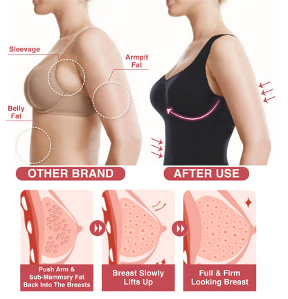 Hourglass Sculpting Self Heating Tank