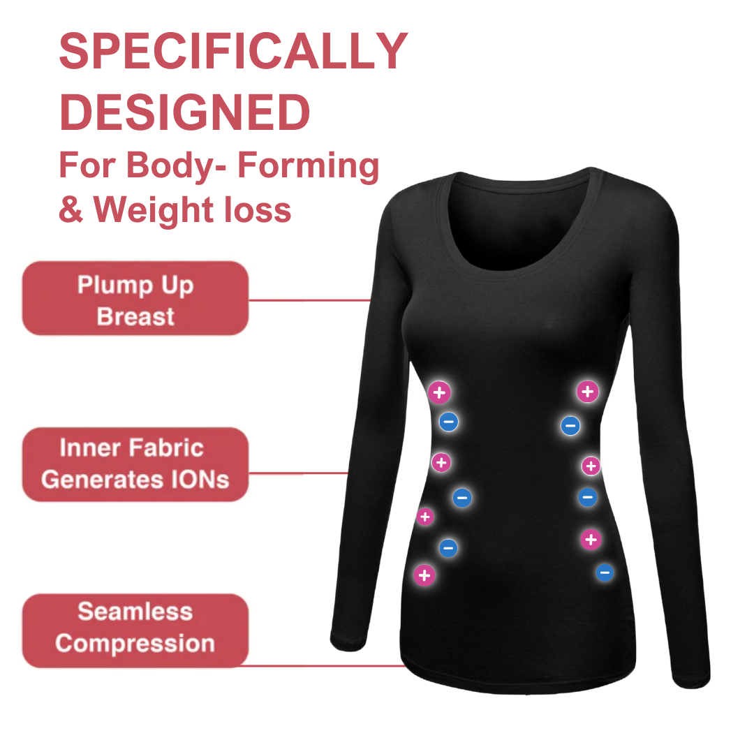 Hourglass Sculpting Self Heating Long Sleeve