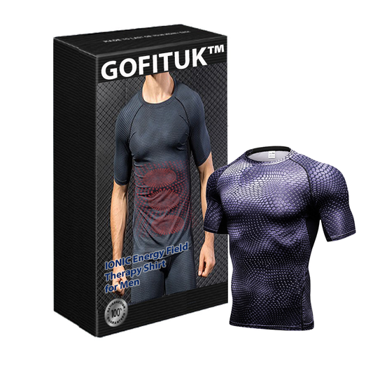 GOFITUK™ IONIC Energy Field Therapy Compression Shirt