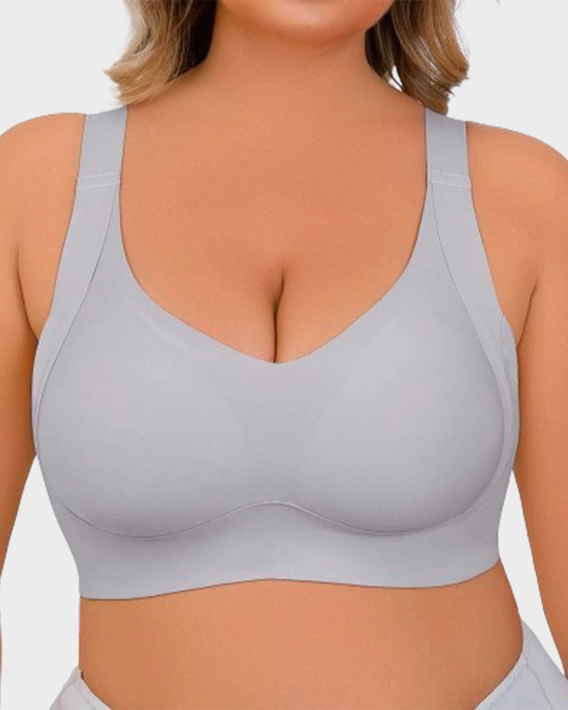 Daily Comfort Wireless Shaper Bra-Grey