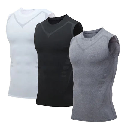 GOFITUK™ IONICMEN Tourmaline PostureCorrector Vest