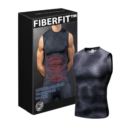 Pack 5 - FIBERFIT™ IONIC Energy Field Therapy Vest for Men